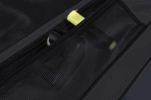 VanEquip Fensterpacktasche mit Paneel schwarz für Mercedes V-Klasse/Vito (ab 2014), Beifahrerseite L2